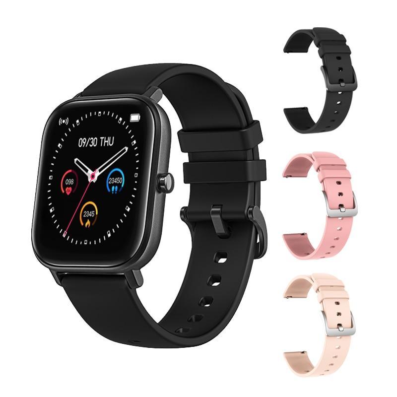 Modern Unisex Smart Watch For Men and Women With Sport Heart Rate Monitor Sleep Monitor Smartwatch Tracker For Phone and Extra Straps Stevvex