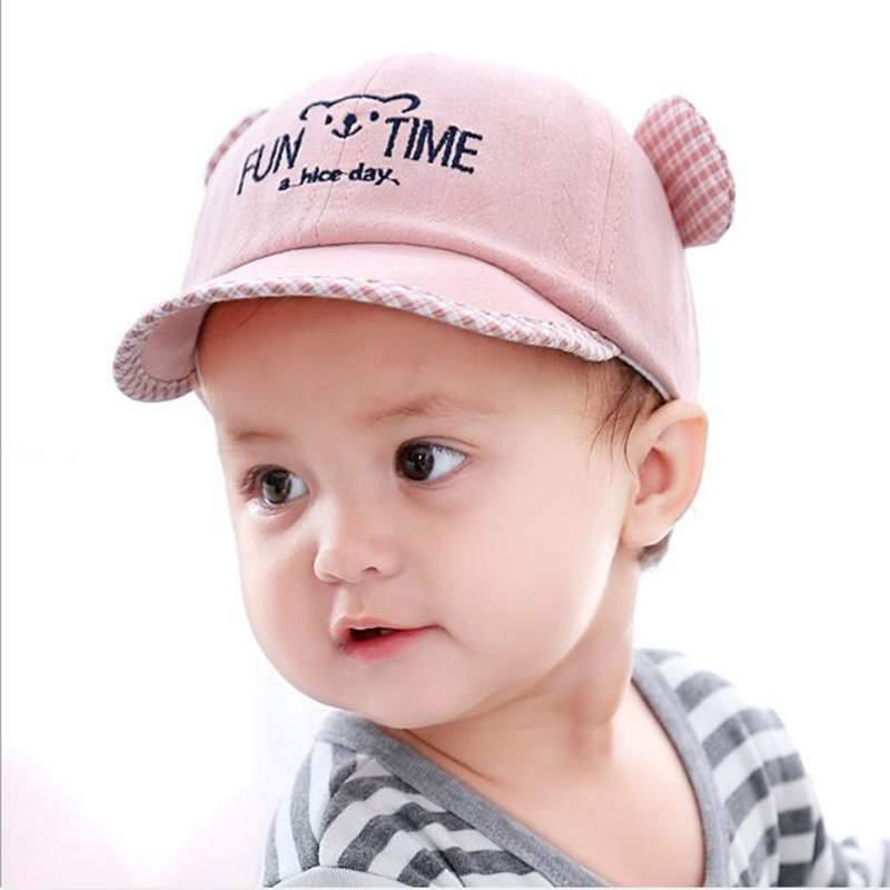 Modern Baby Boy Cap Embroidery Number Baby Baseball Cotton Sun Hat For Boys Sport Cap Stevvex