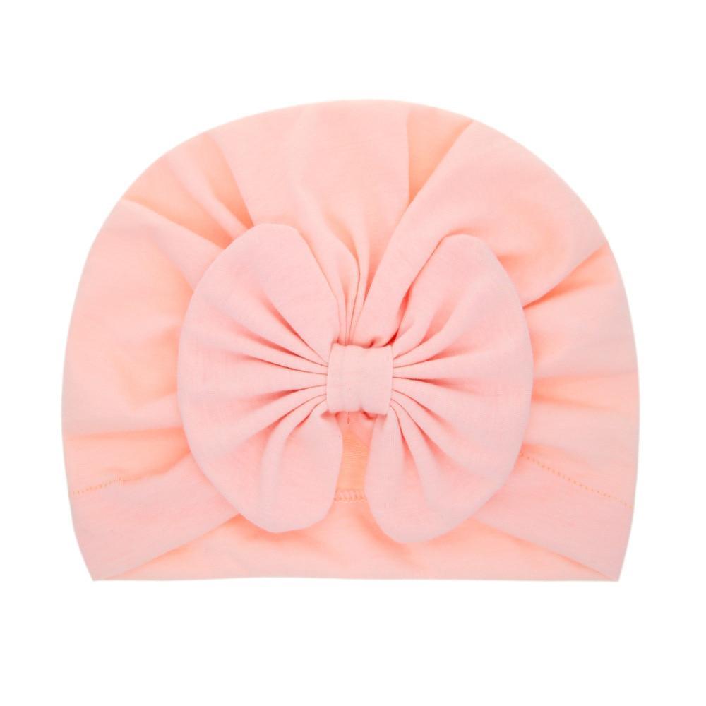 Children Baby Hat Kids Bow Cap Newborn Girls Photography Props Turban Infant Props For Baby Girls Stevvex