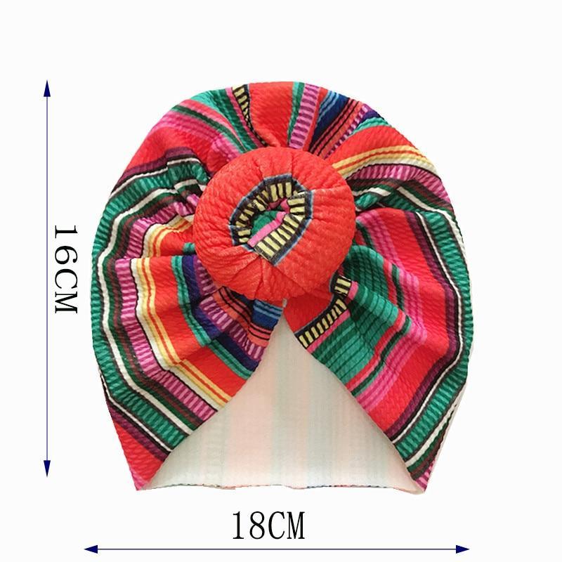 Elegant Flower Baby Hat Toddler Turban Head wraps Kids Bonnet Hat Newborn Baby Hat For Baby Girls Stevvex