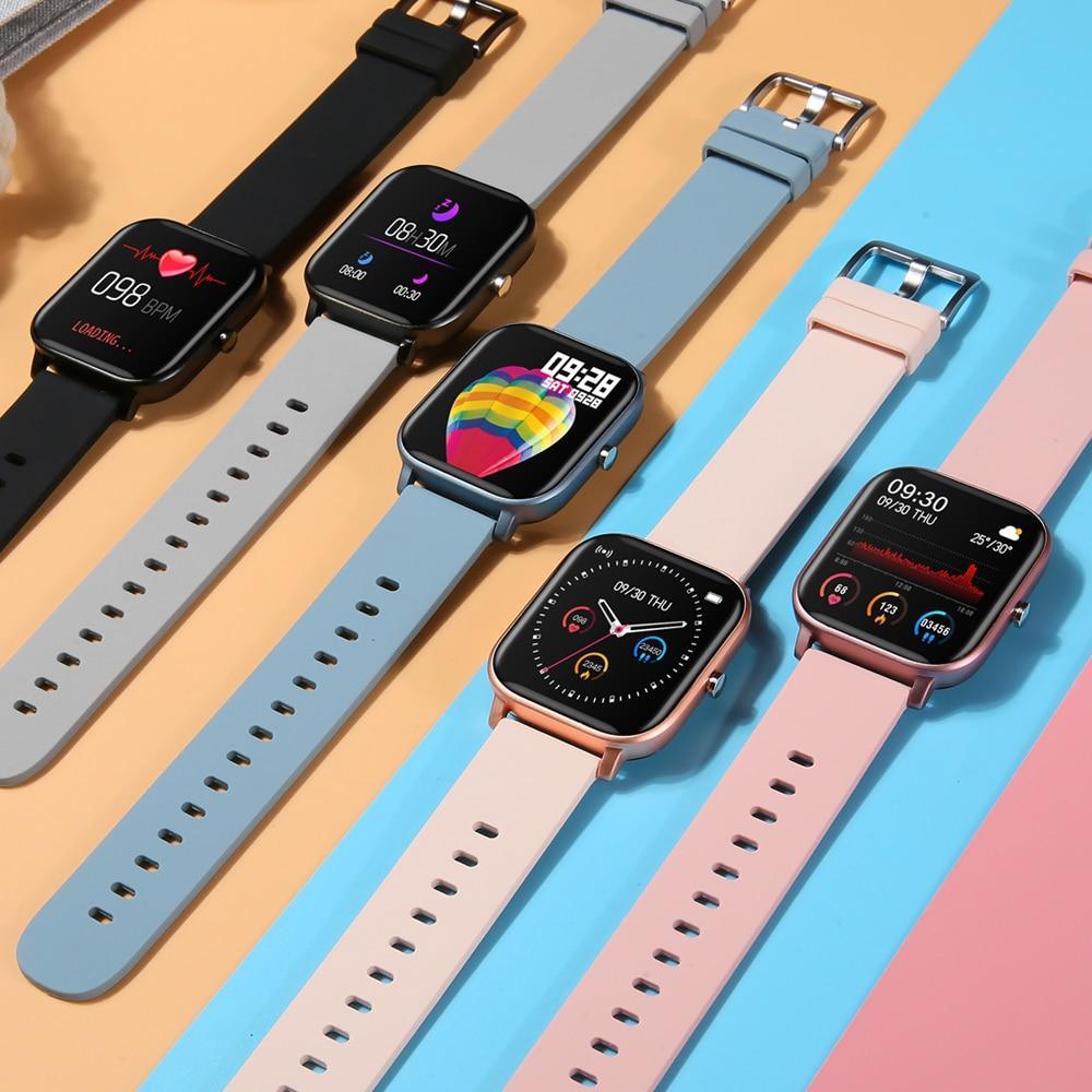 Modern Unisex Smart Watch For Men and Women With Sport Heart Rate Monitor Sleep Monitor Smartwatch Tracker For Phone and Extra Straps Stevvex