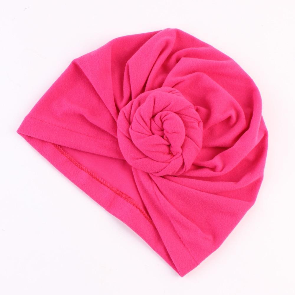 Modern Cotton Hat Handmade Baby Girls Turban Hats Twist Knot Women Caps For Mom And Daughter In Elegant Design Stevvex