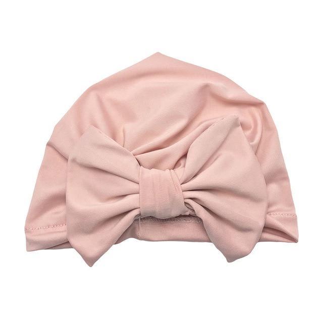 Luxury Modern Baby Headband Hat Bowknot Print Cotton Stretchy Turban Headband Infant Head Wrap Beanie Hat  For Babies and Kids Stevvex