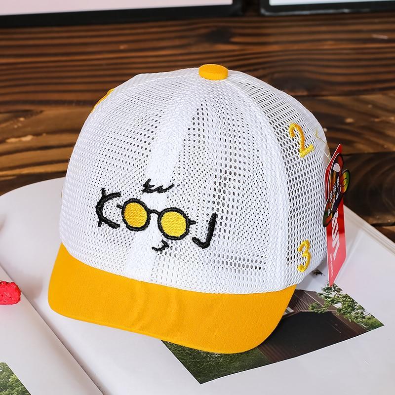 Luxury Summer Newborn Baby Sun Hat Cotton Beret Hat Cartoon Striped Bear Snapback Baseball Cap Baby Hats For girls and Boys Kids Stevvex