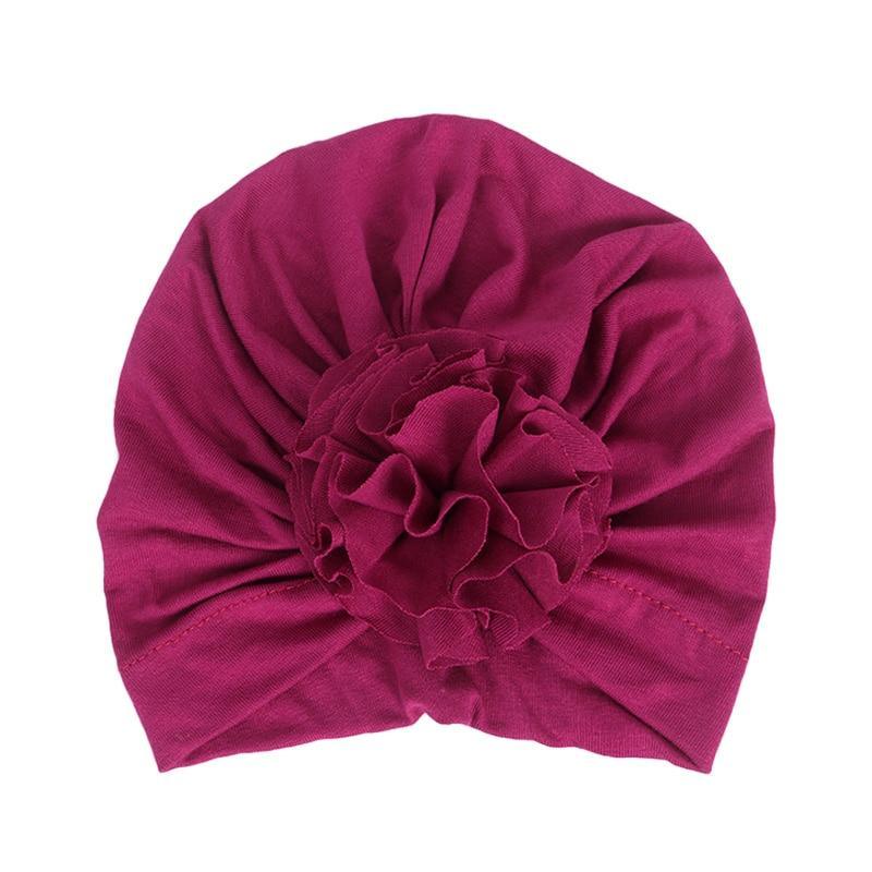 Modern Turban Baby Girls Bow Turban Hats Cotton Kids Beanie Children Hats Accessories For Girls Baby Stevvex