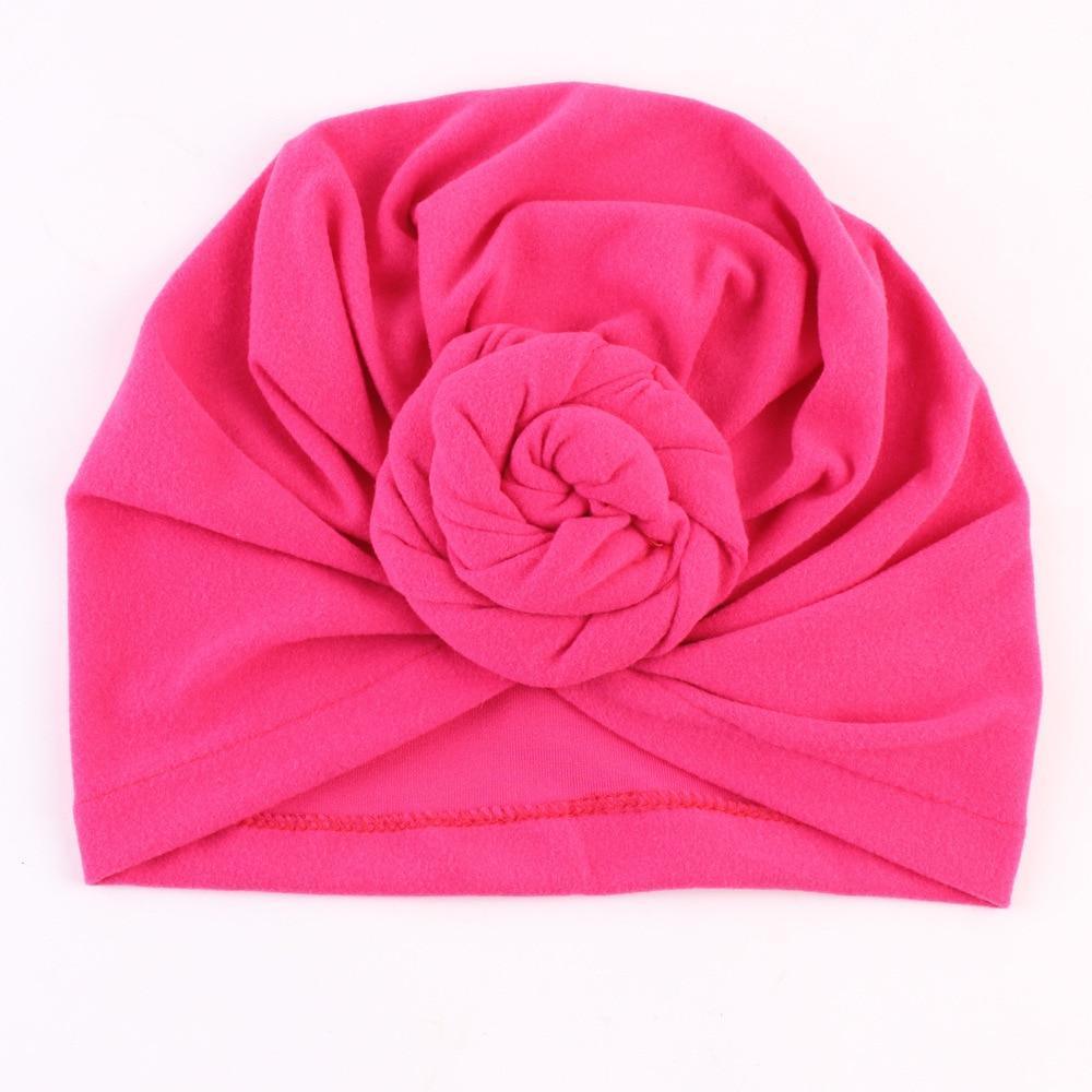 Modern Cotton Hat Handmade Baby Girls Turban Hats Twist Knot Women Caps For Mom And Daughter In Elegant Design Stevvex