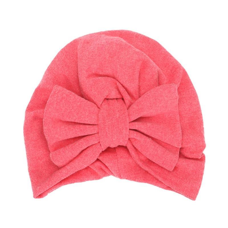 Modern Trend Stylish Baby Hat for Girls Big Bow Turban Baby Cap Accessories In Great Design Stevvex