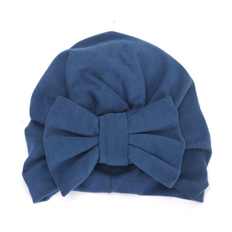Modern Trend Stylish Baby Hat for Girls Big Bow Turban Baby Cap Accessories In Great Design Stevvex