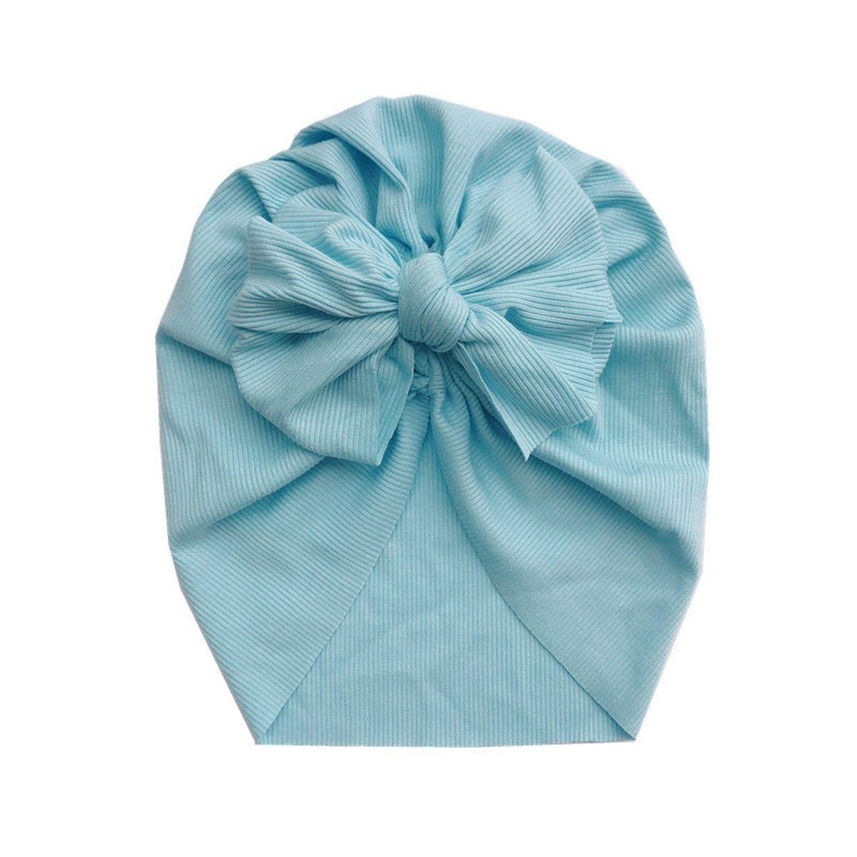 Newborn Baby Boy Girl Turban Cotton Beanie Winter Warm Soft Cap For Kids In Elegant Modern Style For Baby Girls Stevvex