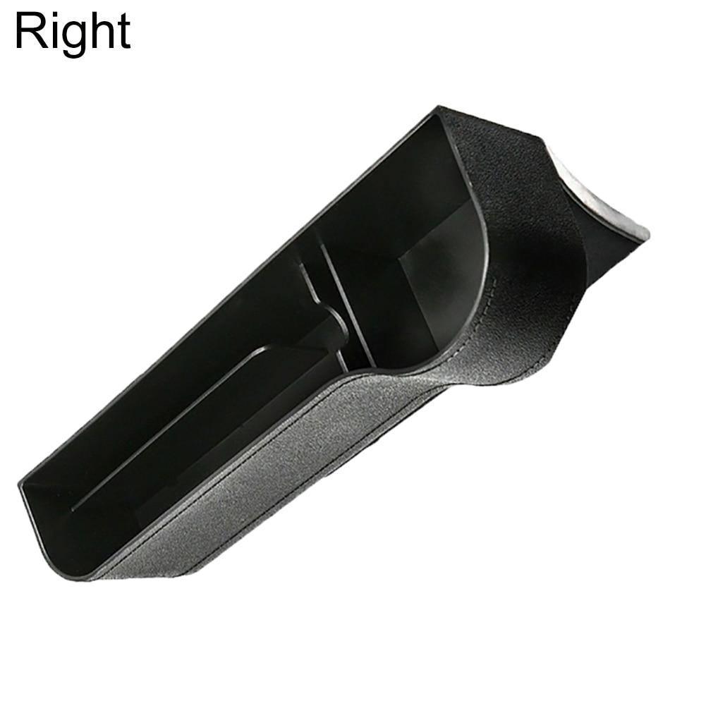 The New 1Pair Universal Auto Car Seat Crevice Plastic Storage Box Cup Phone Holder Organizer Reserved Design Accessories Stevvex