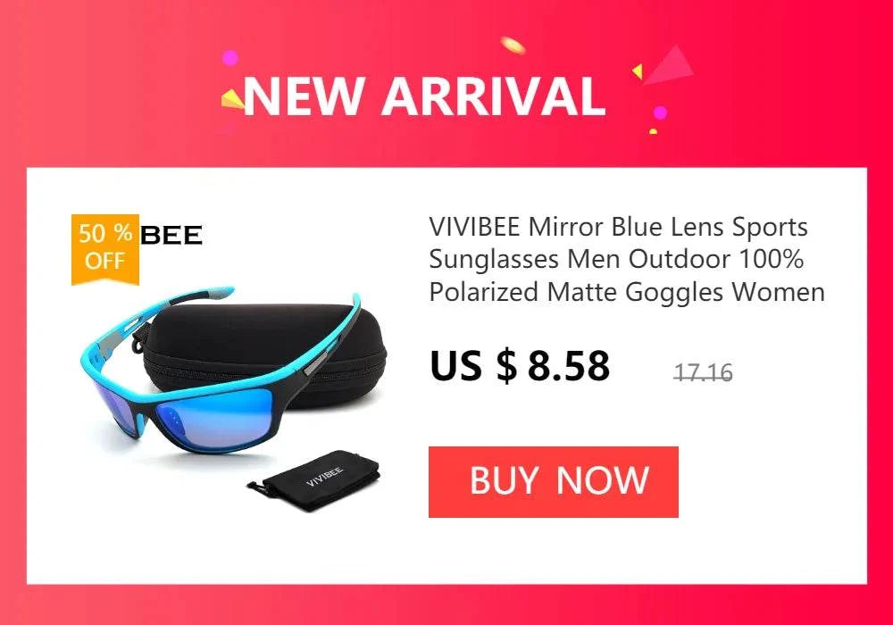 VIVIBEE Men Photochromic Sunglasses Black Sports Goggles Women Color Changing Polarized Driving 2024 Discoloration Sun Glasses