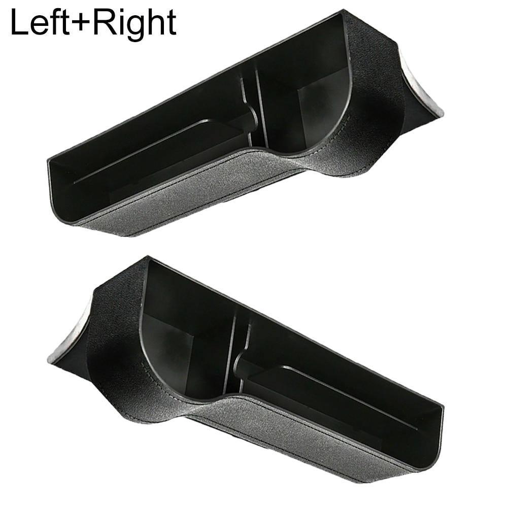 The New 1Pair Universal Auto Car Seat Crevice Plastic Storage Box Cup Phone Holder Organizer Reserved Design Accessories Stevvex
