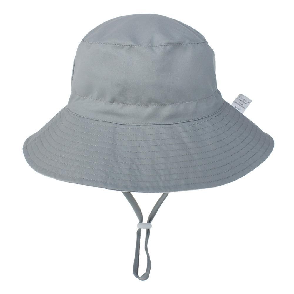 Modern Baby Hat for Girls & Boys Kids Bucket Hat Travel Beach Hat Baby Cap Sun Hats with Windproof Rope Stevvex