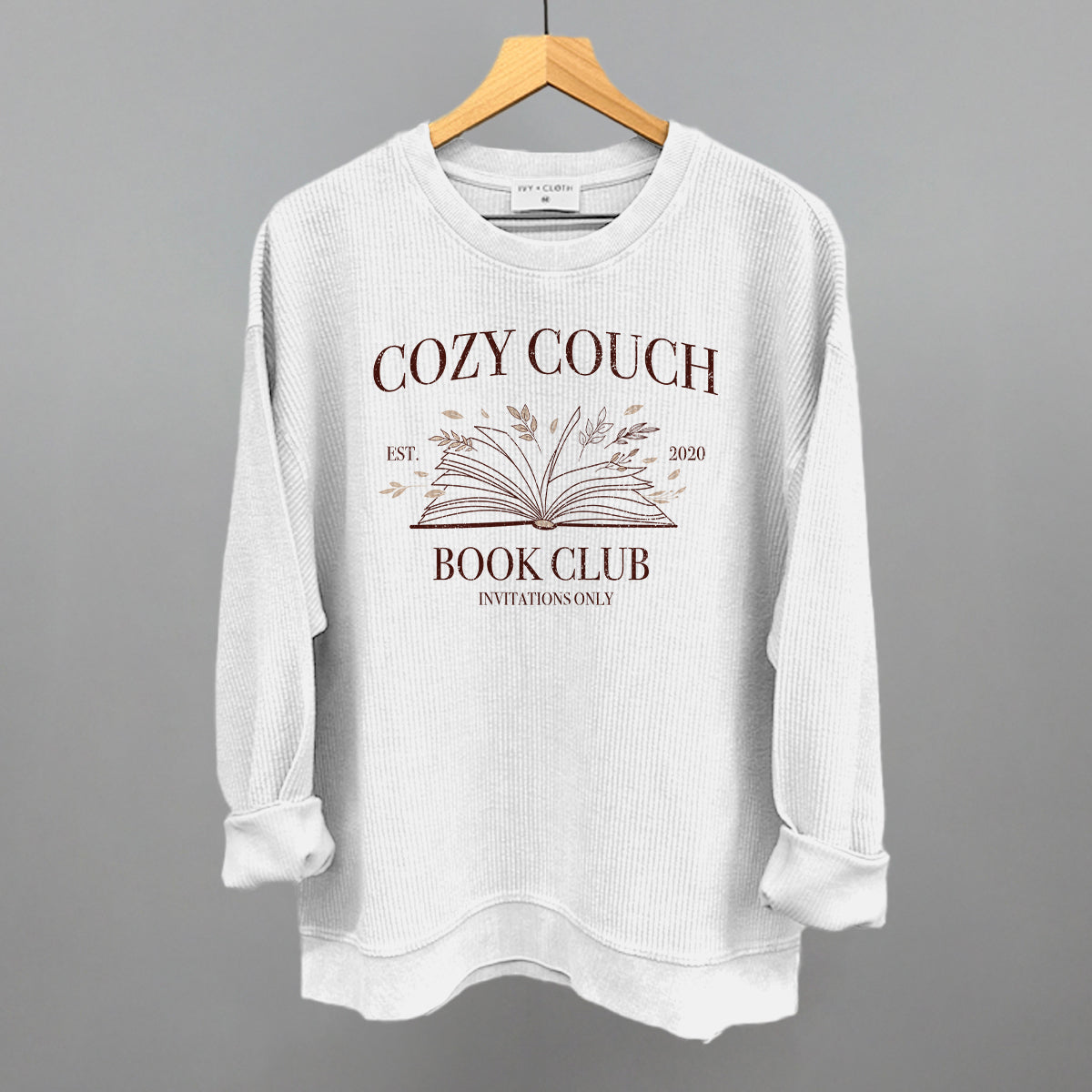 Cozy Couch Book Club Ivy + Cloth