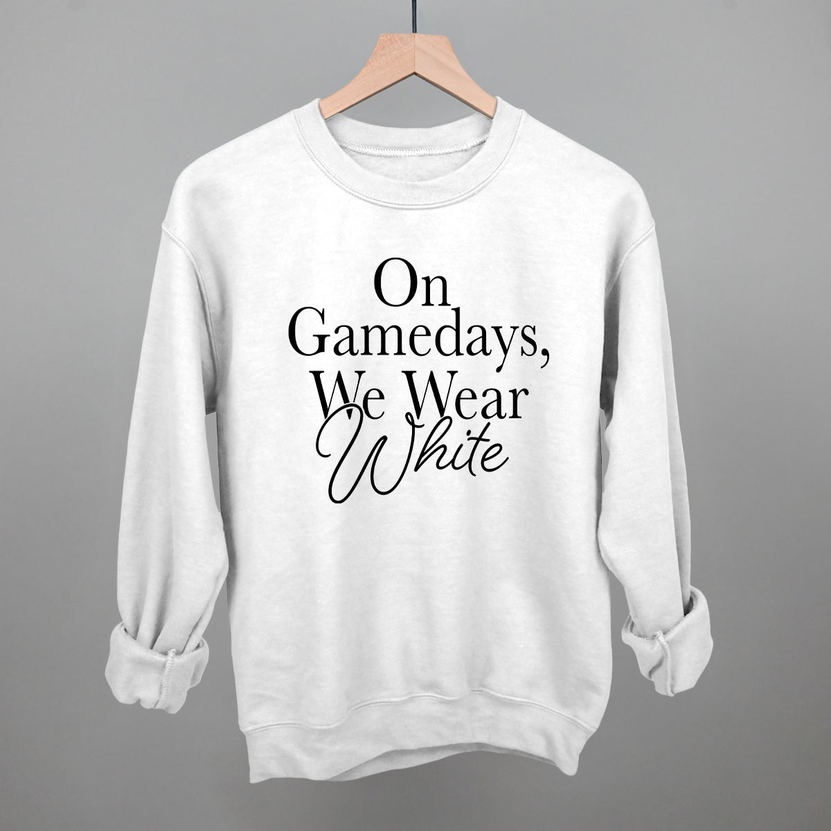 On Game Days, We Wear White Ivy + Cloth