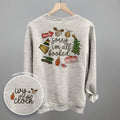 Sorry I'm All Booked Christmas Movies (Back Print)