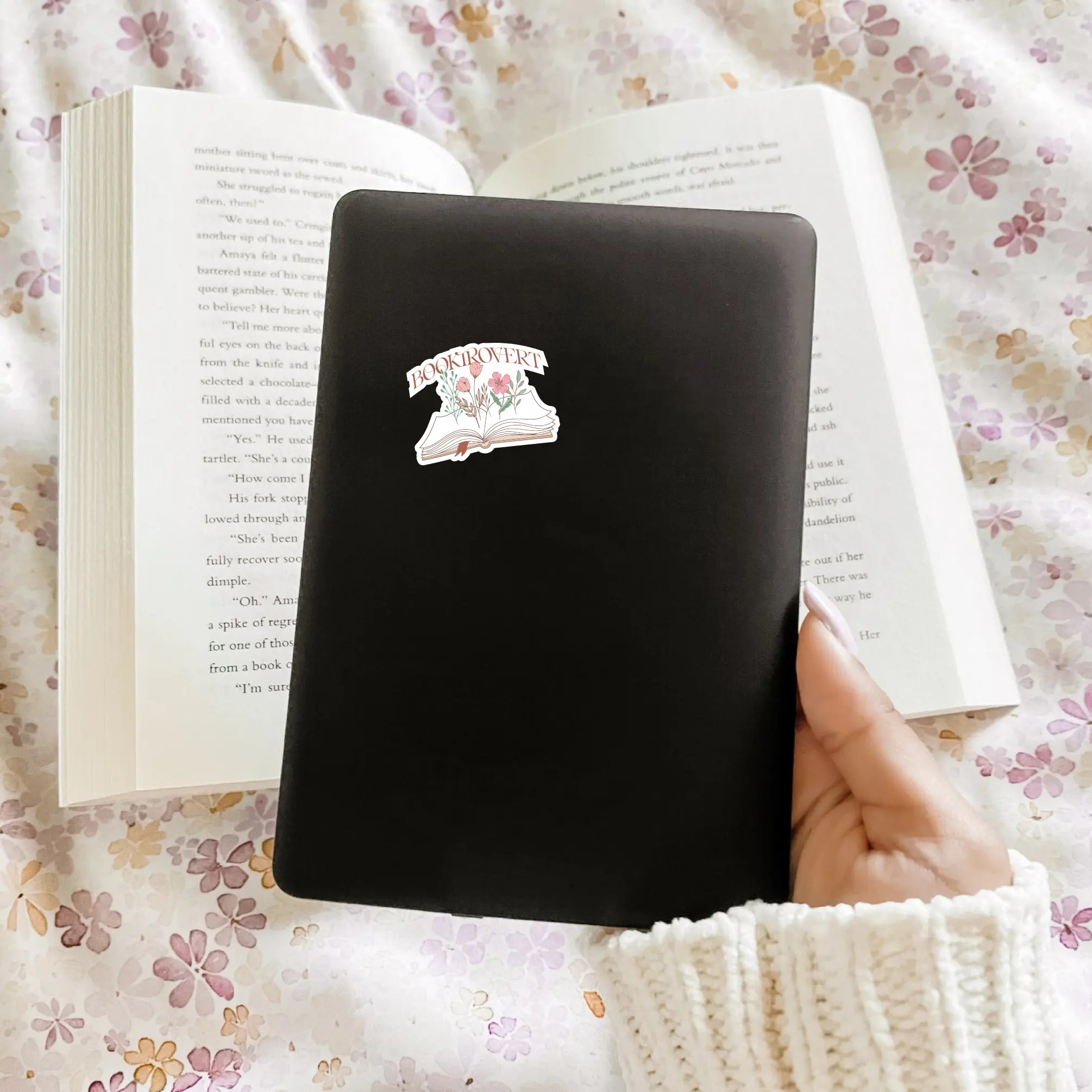 Booktrovert Decal