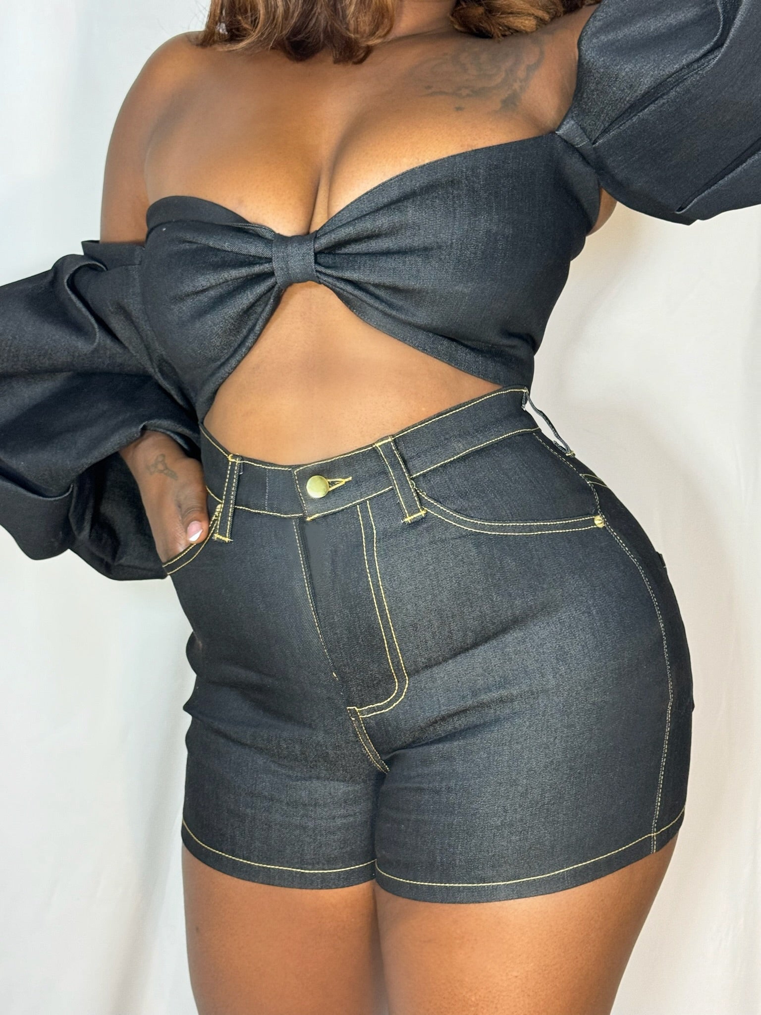 Judy Denim Shorts
