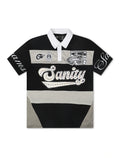 Politics Sanity Polo - Black/Grey