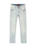 Makobi Distressed Slim Fit Jeans – Light Wash