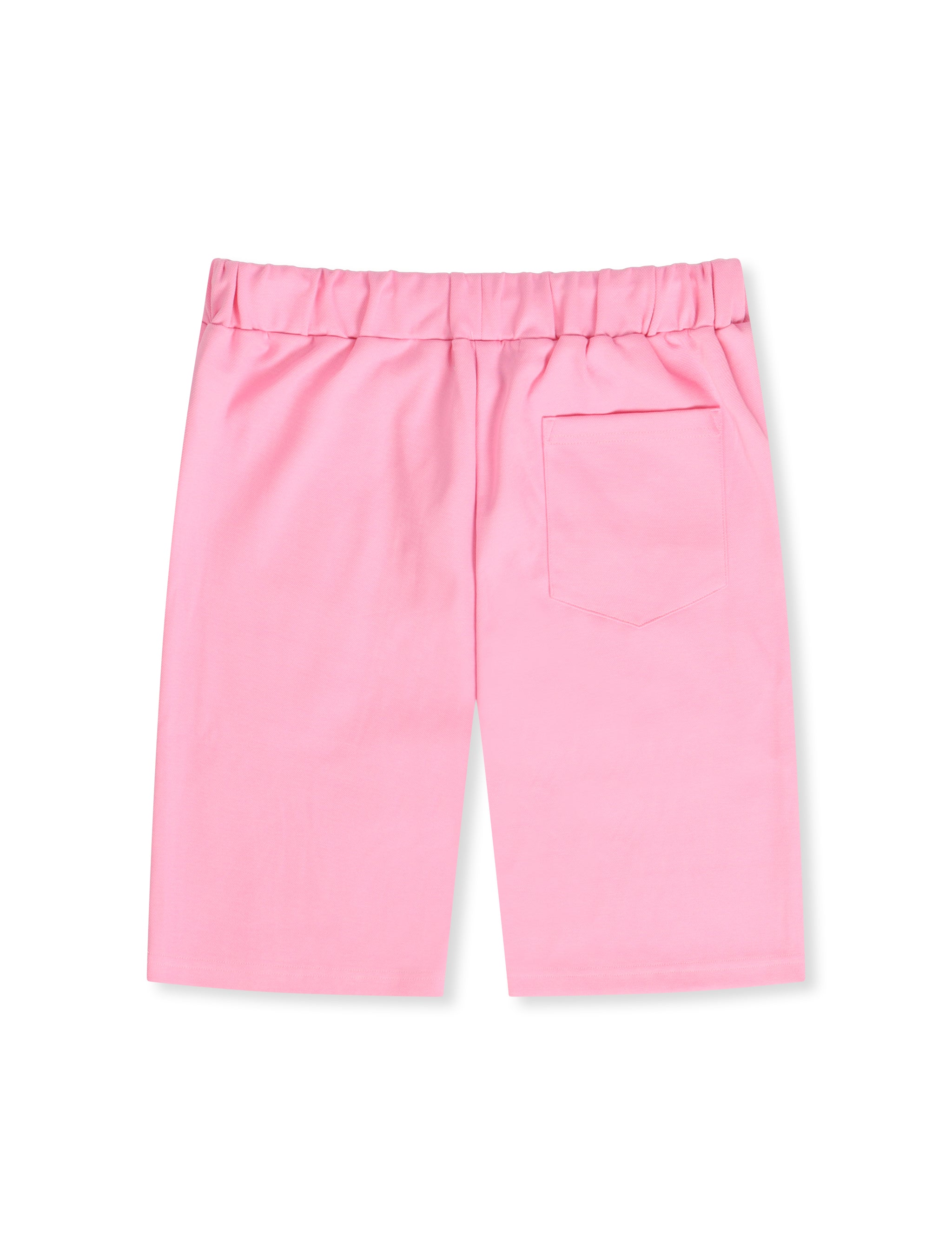 Majestik Pique Cut and Patch Shorts - Pink