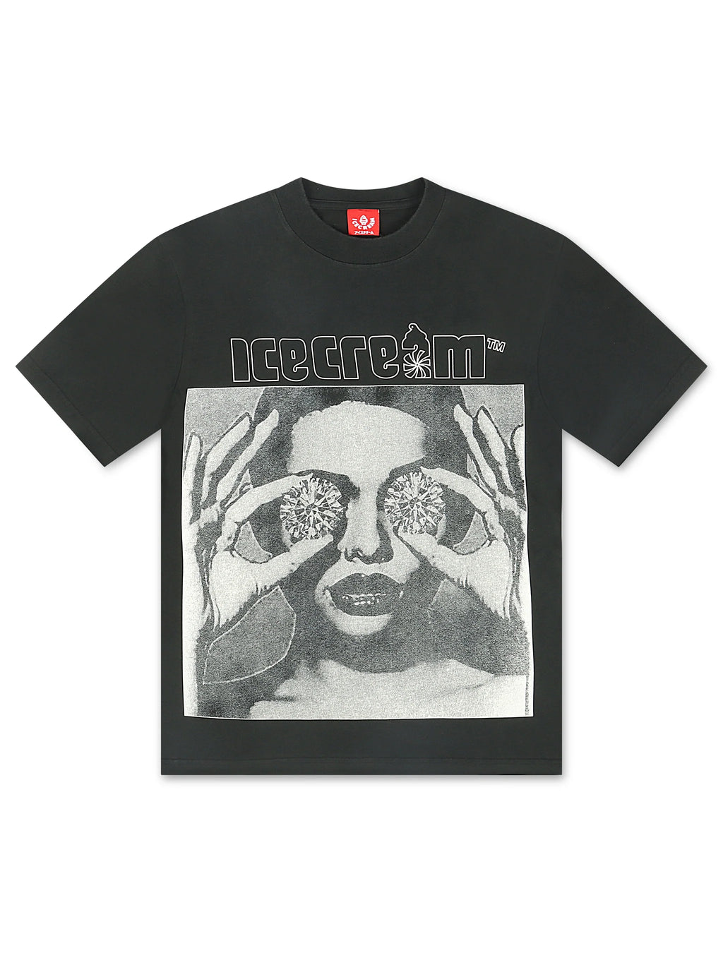 Icecream These Eyes Knit Tee - Jet Set