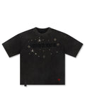 Smugglers Moon Chain Detail Knit Top - Black Acid