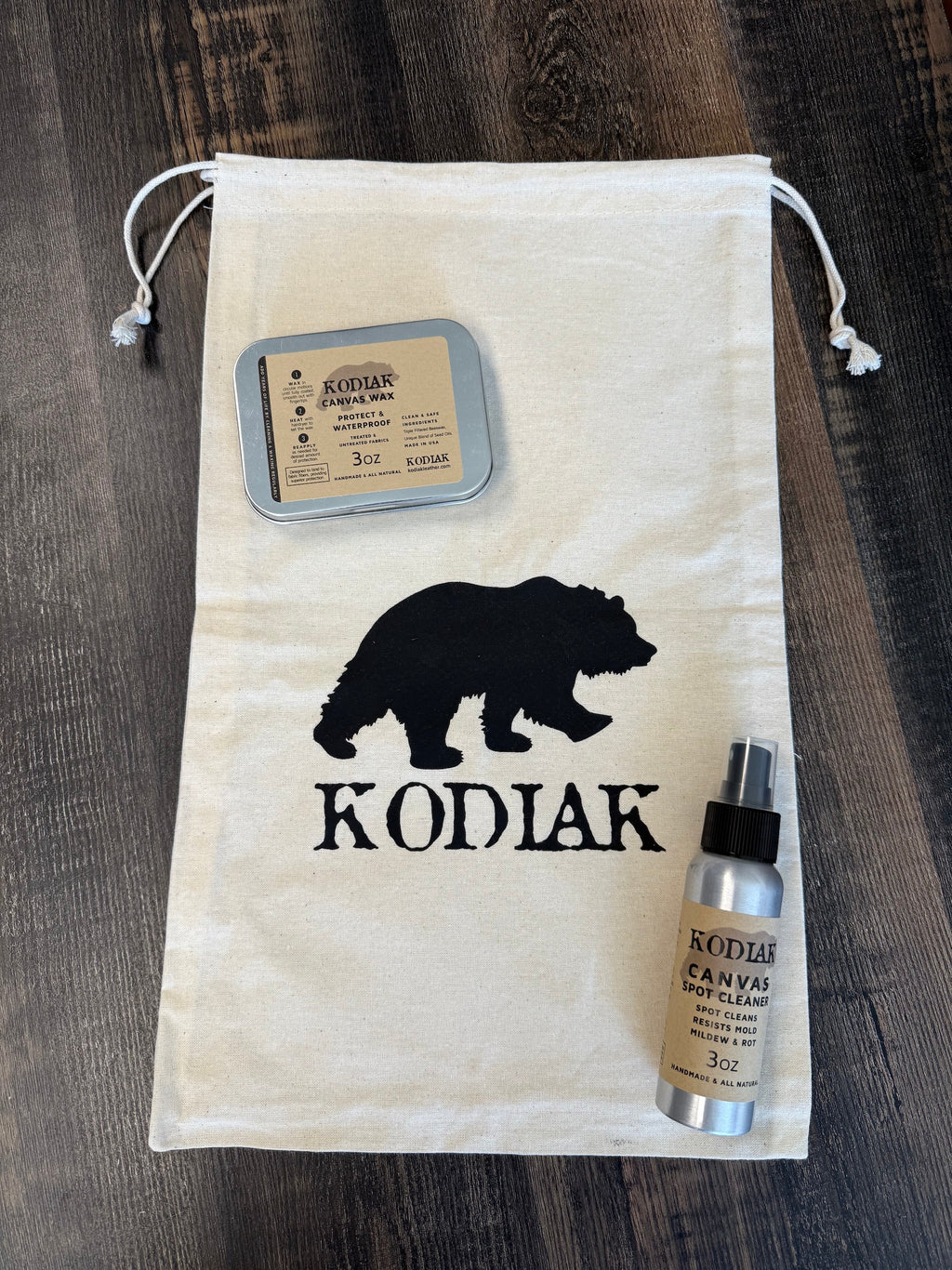 Complete Canvas Care Kit Kodiak Leather