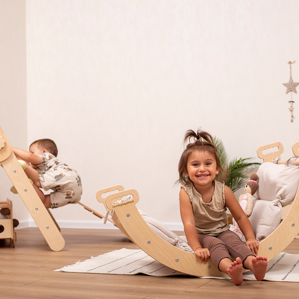 Montessori Climber with Accessories woodandhearts