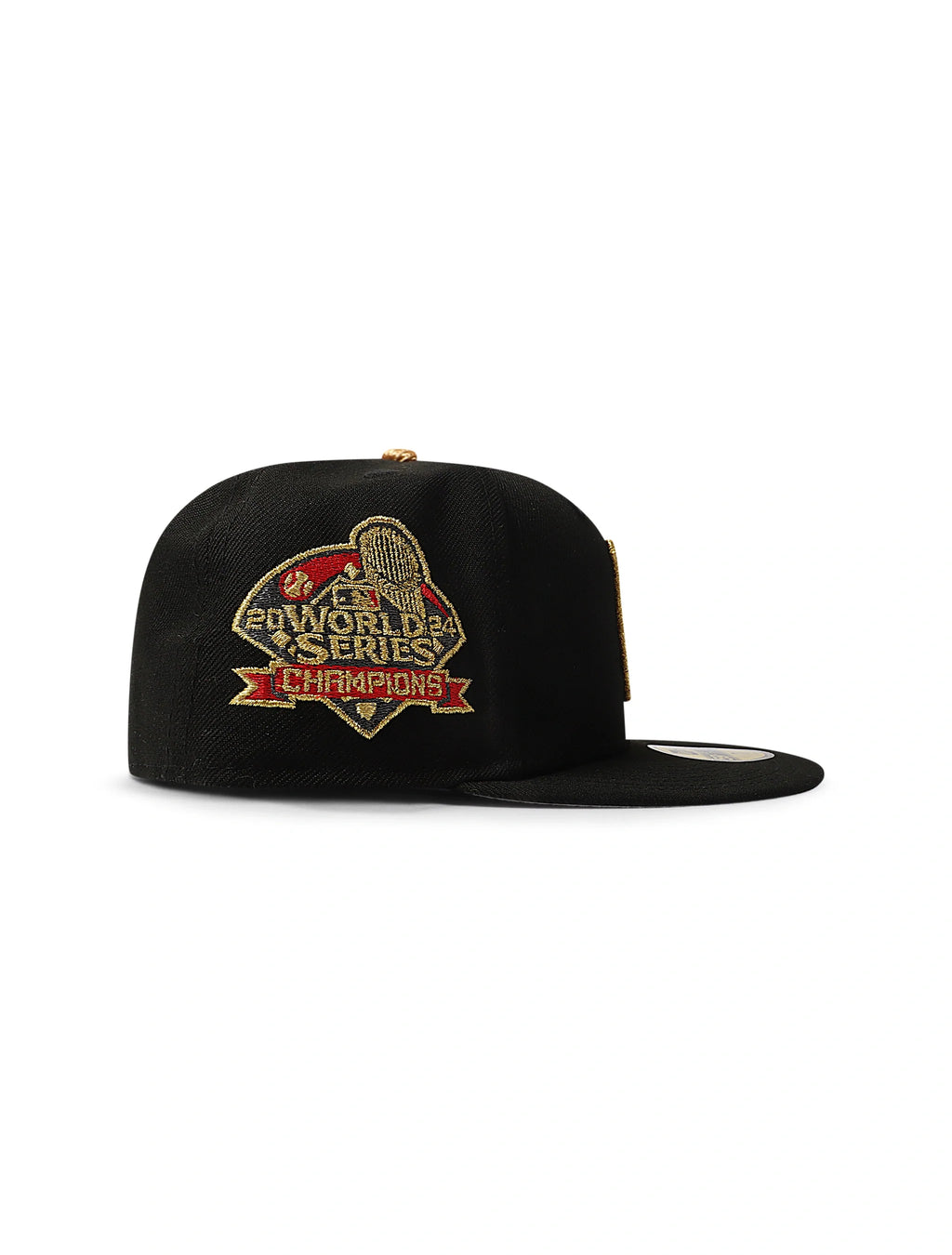 New Era 5950 LA Dodgers World Series Champions - Black/Gold