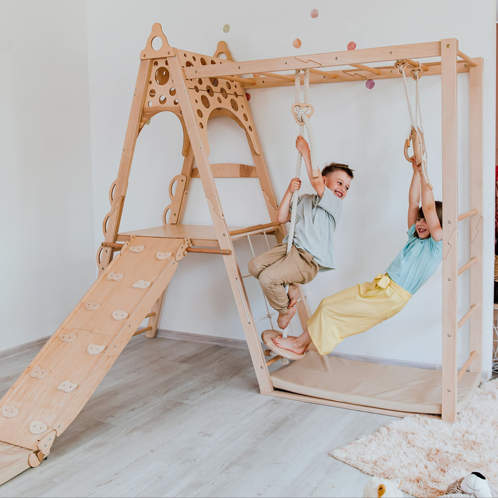 Kid Climbing Structure woodandhearts