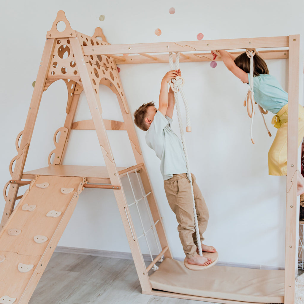 Kid Climbing Structure woodandhearts
