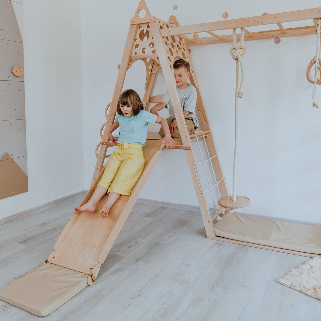 Kid Climbing Structure woodandhearts