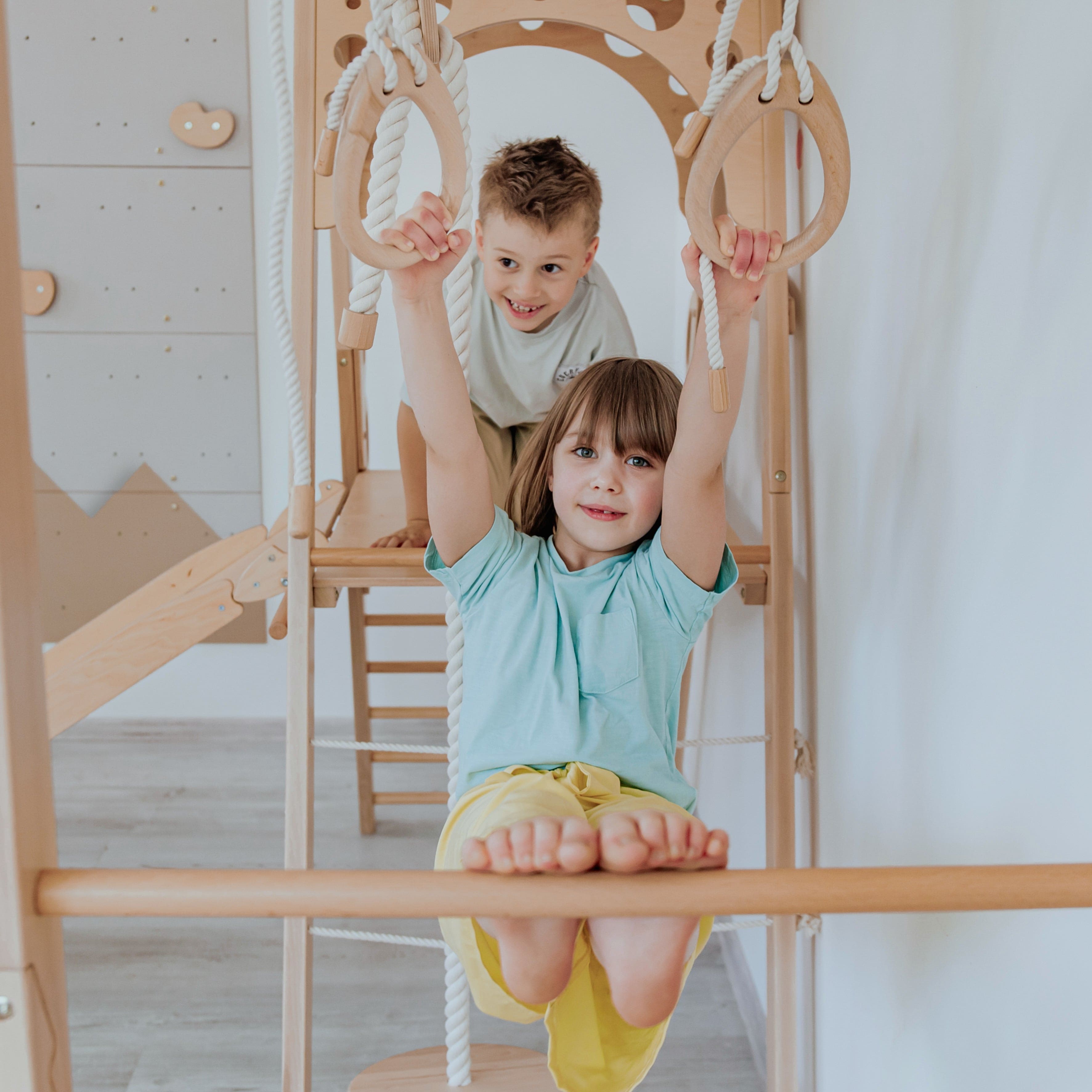 Kid Climbing Structure woodandhearts