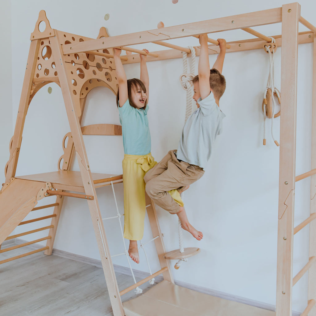 Kid Climbing Structure woodandhearts