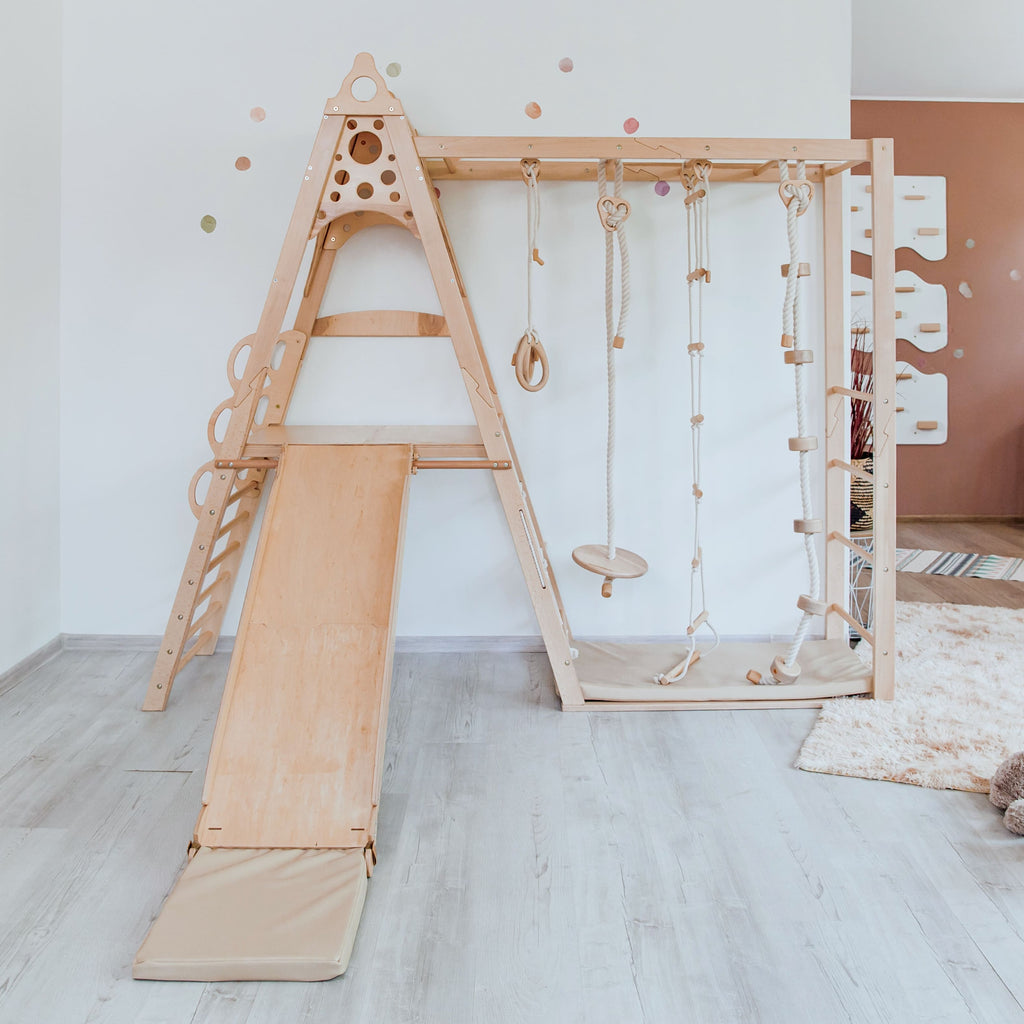 Kid Climbing Structure woodandhearts