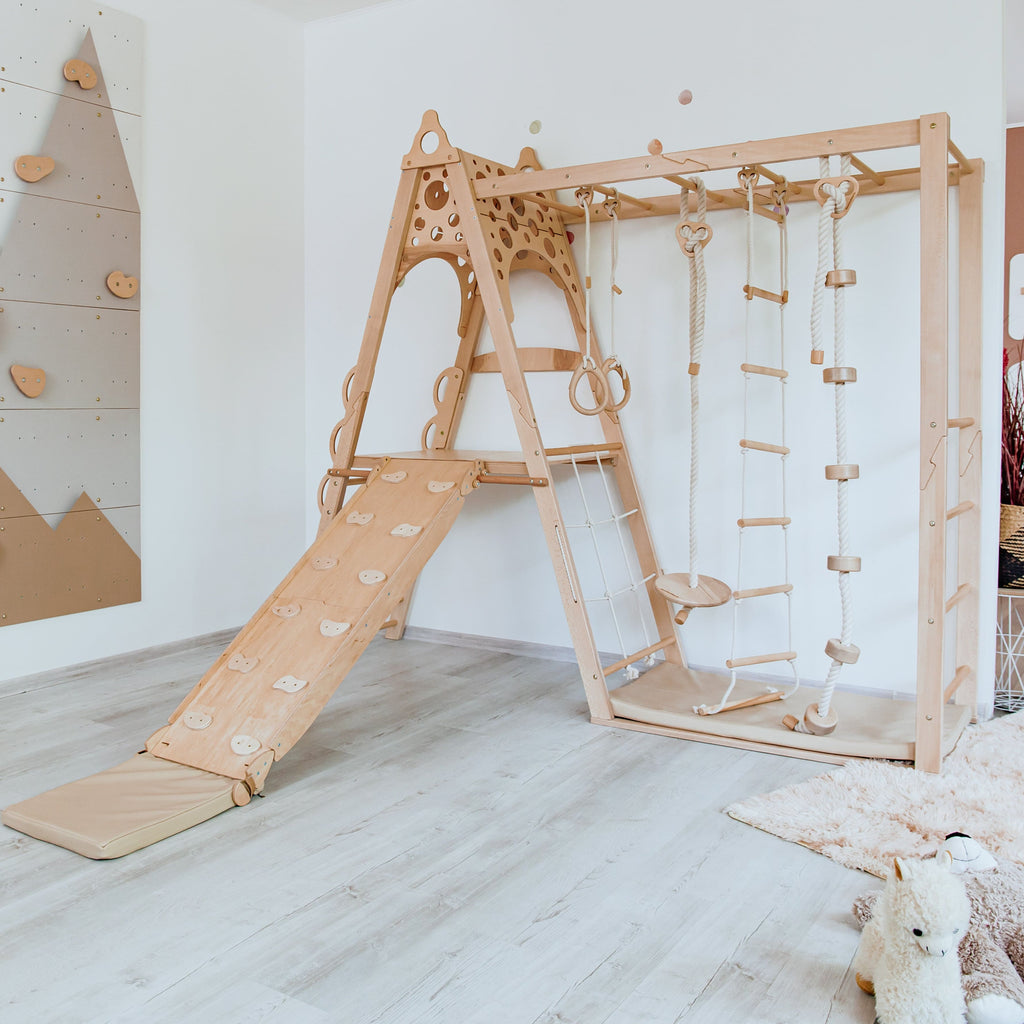 Kid Climbing Structure woodandhearts