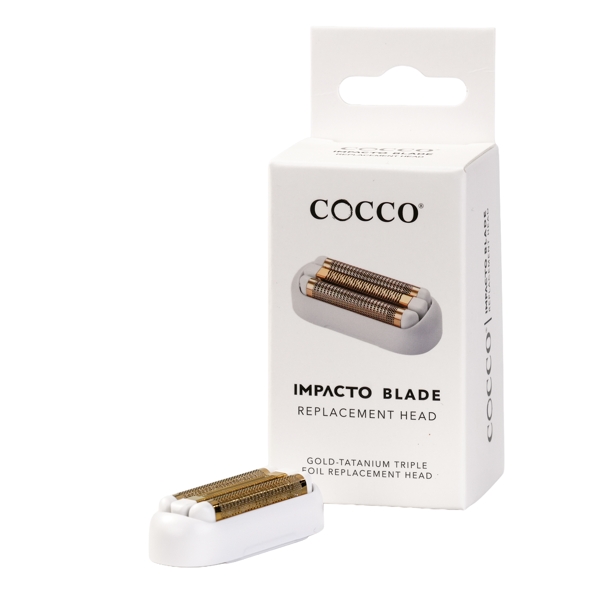 Impacto Foil Replacement Head (White) Cocco Hair Professional