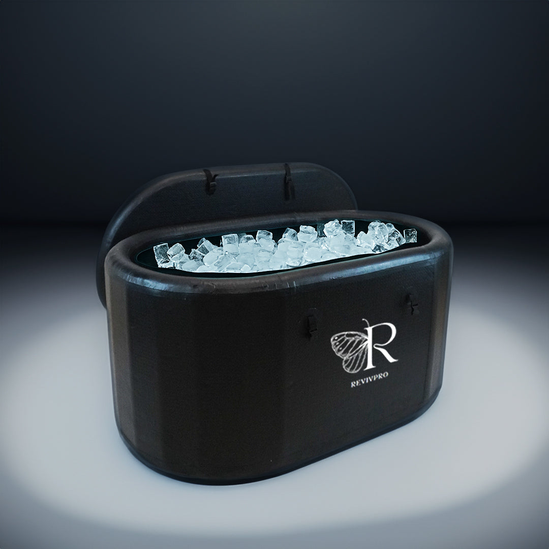 Extra Large Ice Bath Tub X Pro - Water Chiller Compatible Cold Plunge for Athletes RevivPro