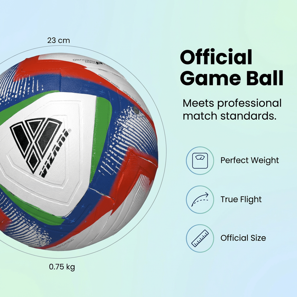 Eterna NFHS Size 5 Soccer Ball Vizari Sports