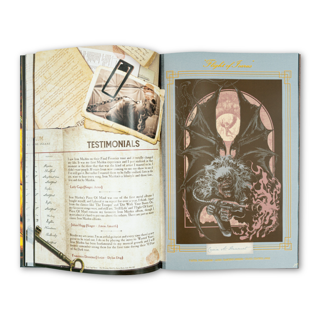 Iron Maiden: Piece Of Mind - Deluxe Edition Z2 Comics