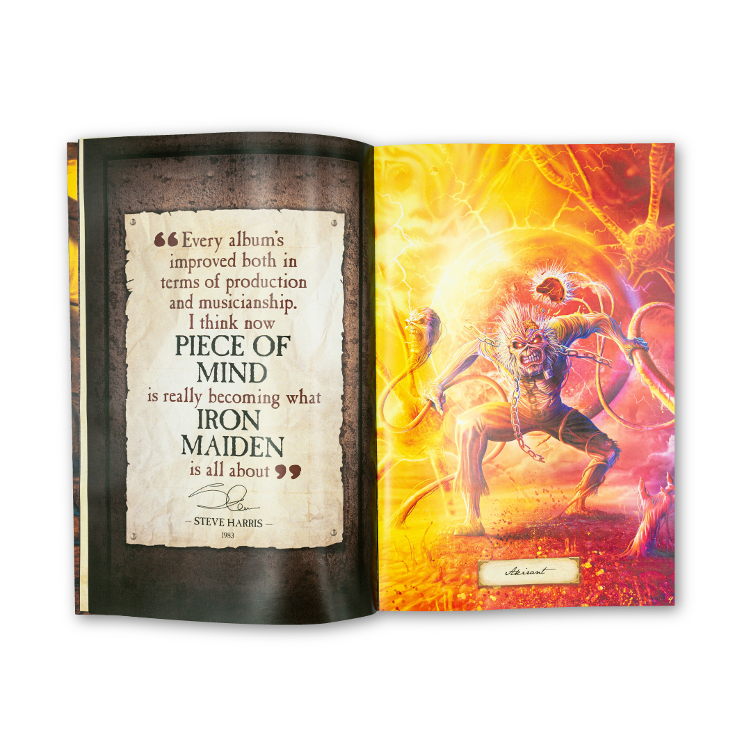 Iron Maiden: Piece Of Mind - Deluxe Edition Z2 Comics
