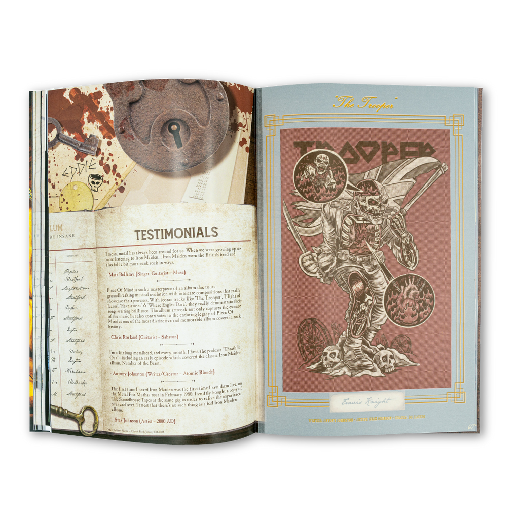 Iron Maiden: Piece Of Mind - Deluxe Edition Z2 Comics