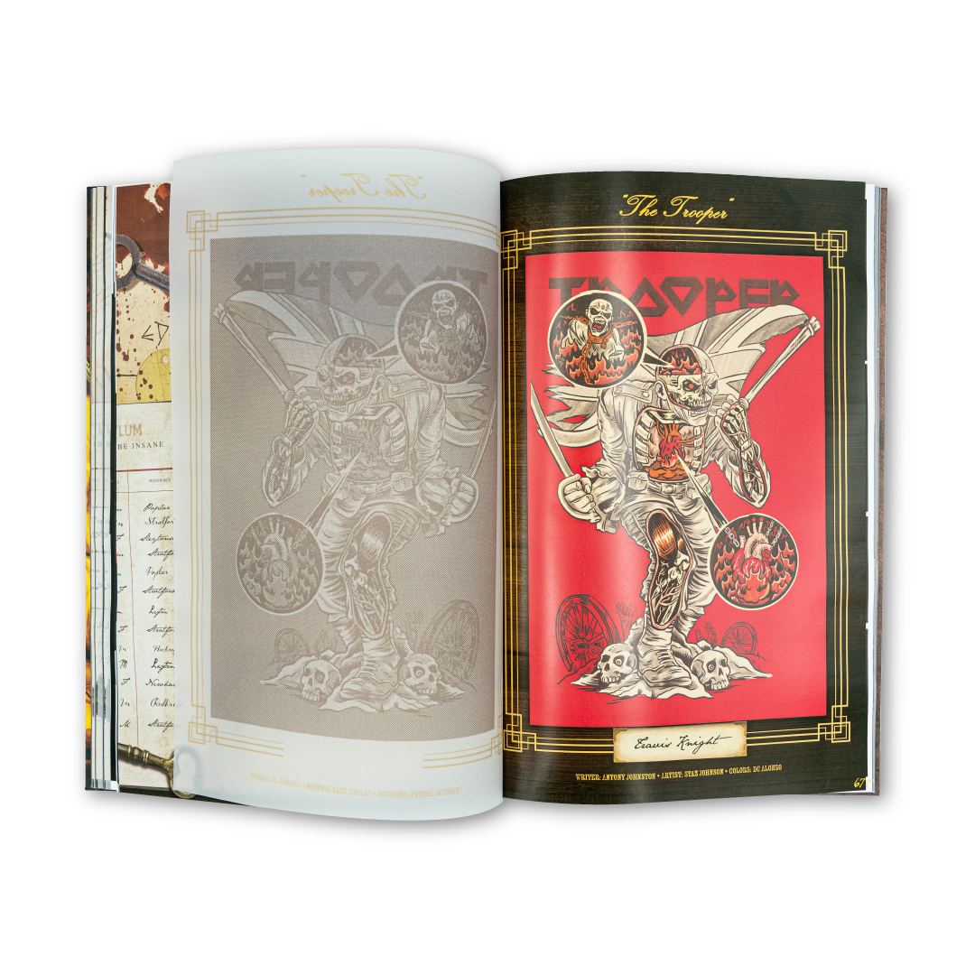 Iron Maiden: Piece Of Mind - Deluxe Edition Z2 Comics