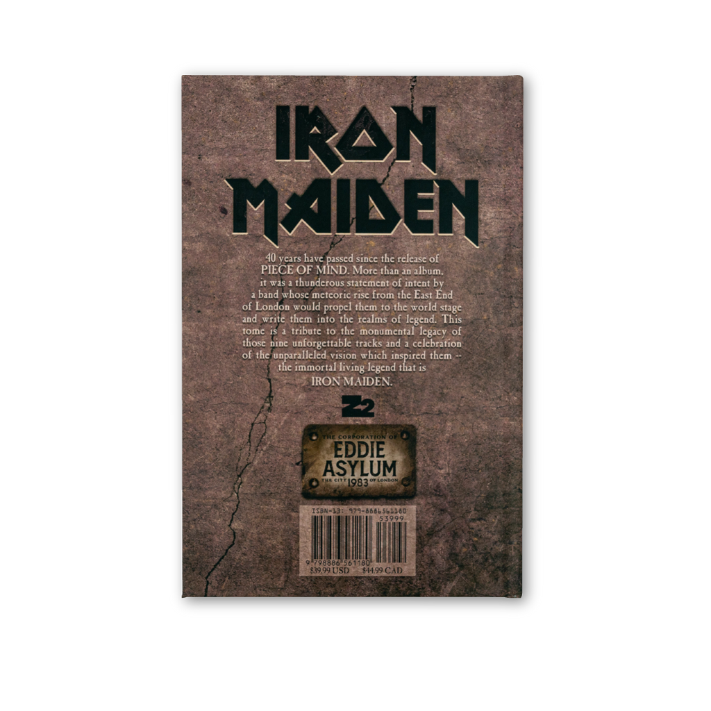 Iron Maiden: Piece Of Mind - Hardcover Edition Z2 Comics