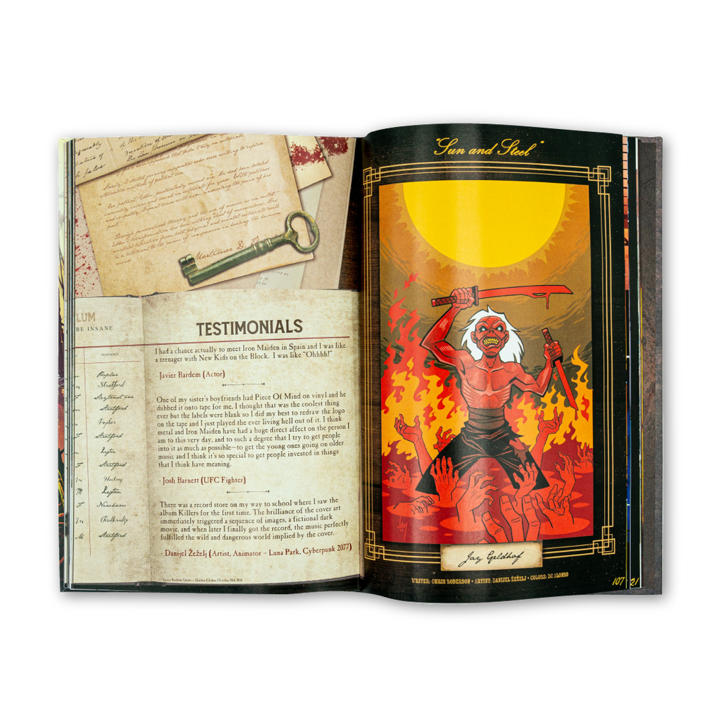 Iron Maiden: Piece Of Mind - Hardcover Edition Z2 Comics