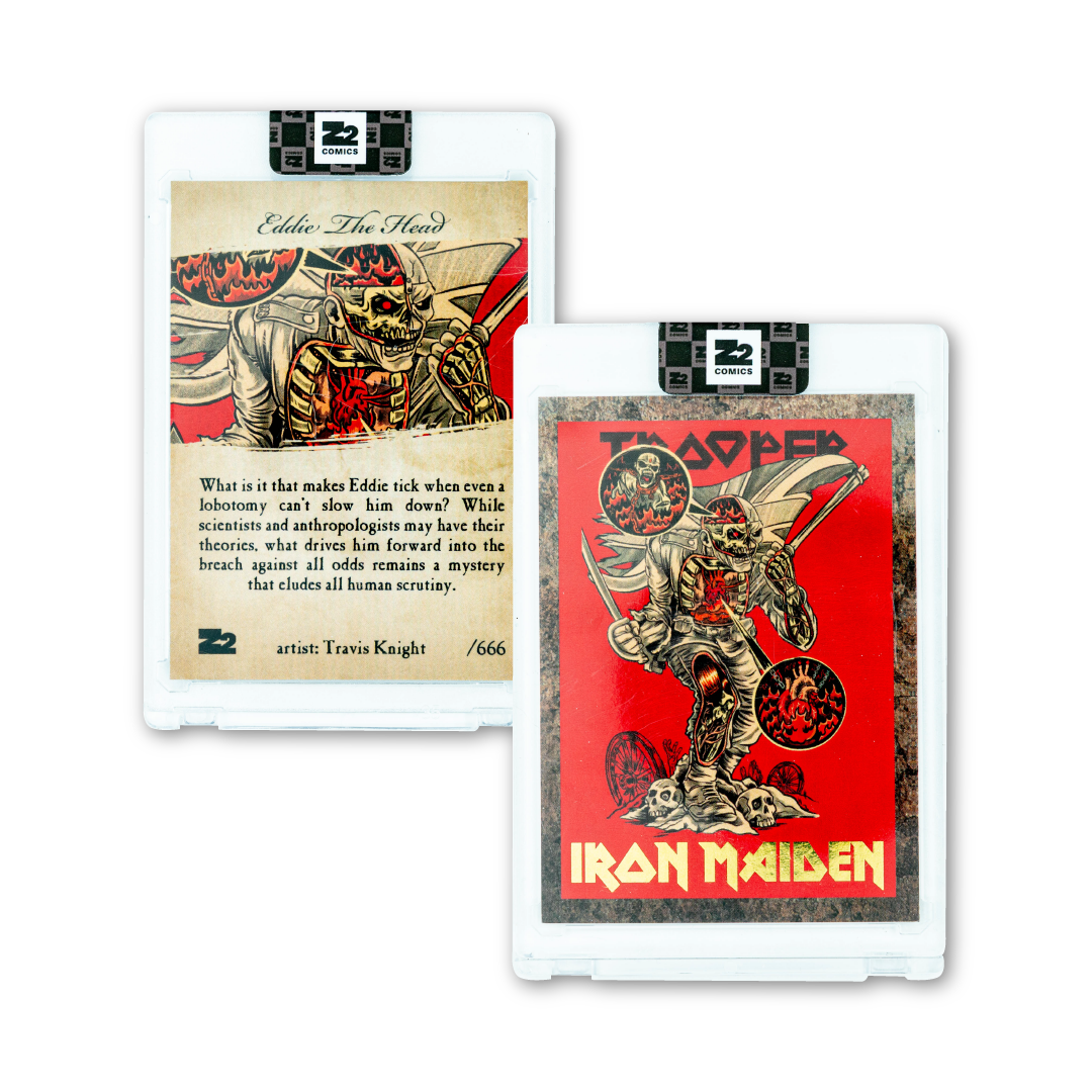 Iron Maiden x Z2 "The Trooper" Trading Card - Numbered to 666 Z2 Comics