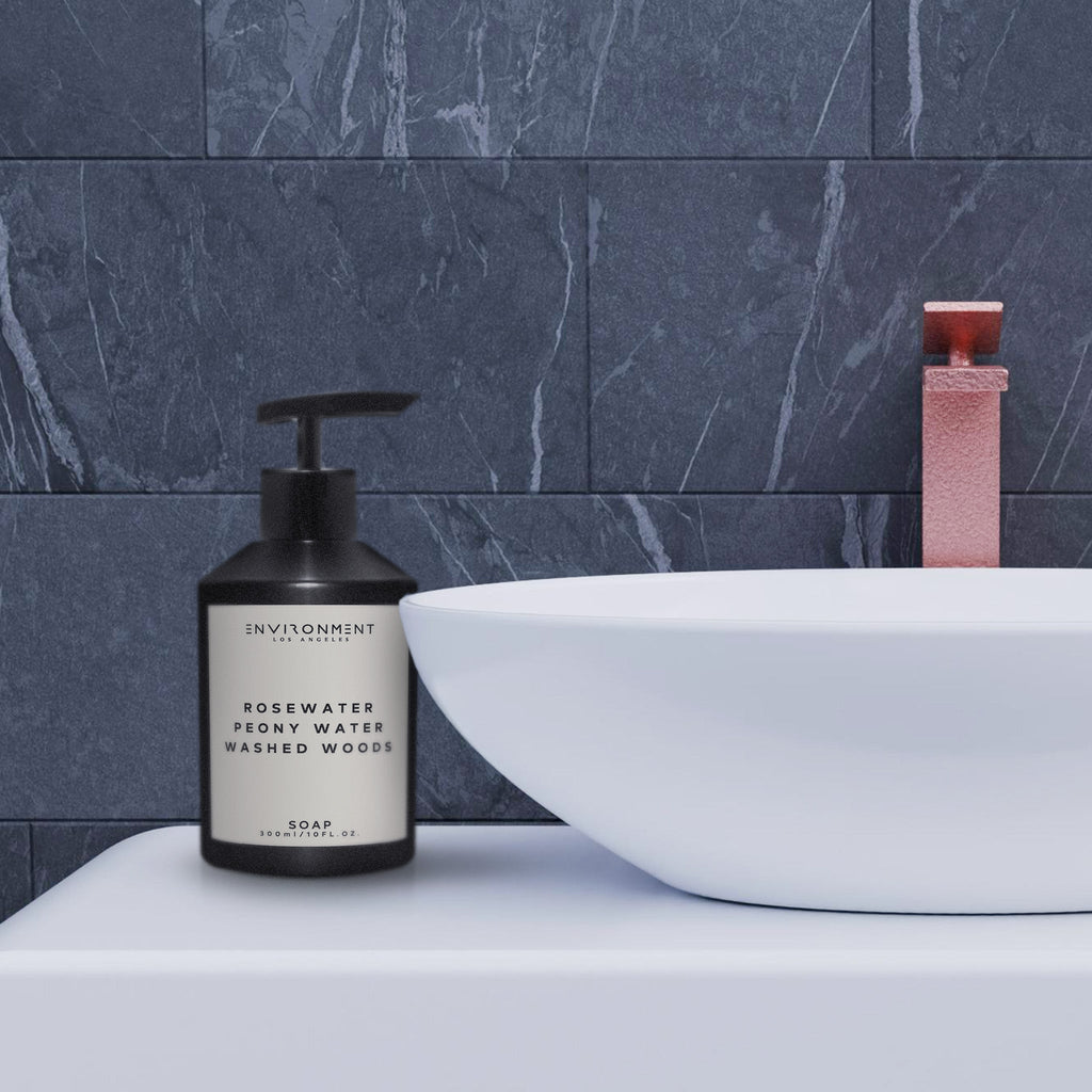Rosewater | Peony Water | Washed Woods Hand Soap (Inspired by Issey Miyake L'Eau d'Issey®)