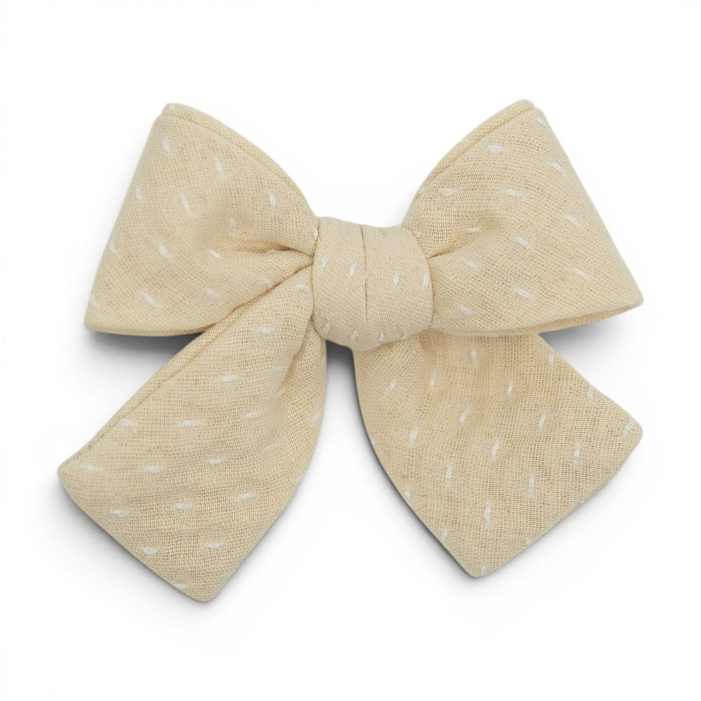 Ivory - Petite Hair Bow