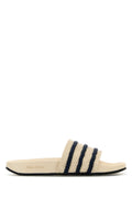 ADIDAS X WALES BONNER Ivory Leather Adilette Slippers for Men Banlieue91
